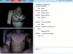 Raunchy raunchy teens play in chatroulette