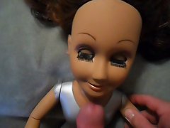 Brunette Doll Gets Fucked &, Covered In Cum - Facial