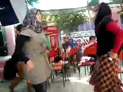 Arab Hijabi Whore Dancing 13