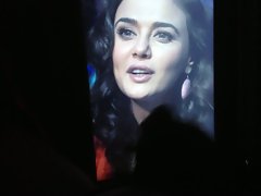 Wild cum tribute to Preity Zinta!!!